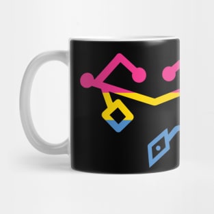 Pansexual Pride Heart Mug